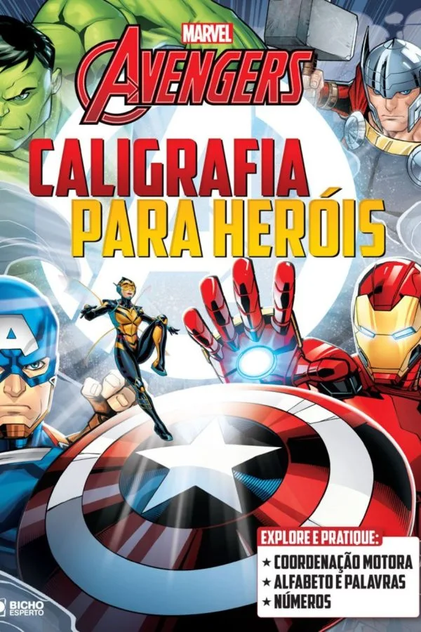Cartilha de Alfabetização Para Heróis Marvel