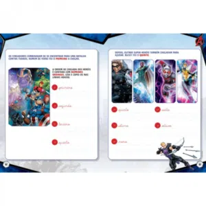 Cartilha de Alfabetização Para Heróis Marvel