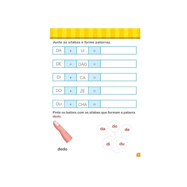 Aprendendo a Escrever - Cartilha de Alfabetização Caminho do Saber