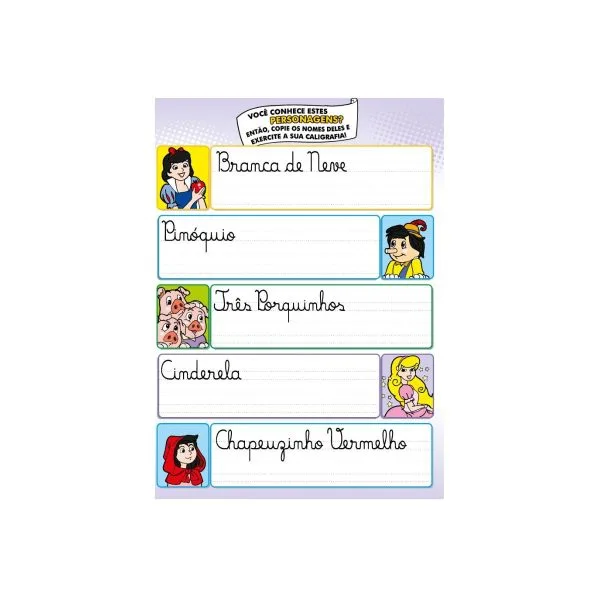 Cartilha - Praticando Caligrafia