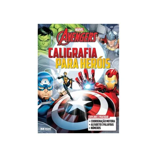 Cartilha de Alfabetização Para Heróis Marvel