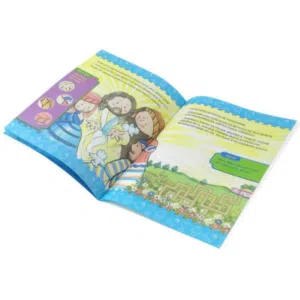 Histórias e Passatempos Bíblicos Em Formato Grande Kit c/06UND.