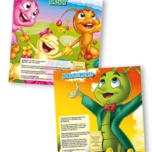 Amiguinhos do Criador Livro Médio de Histórias (Pct com 08 temas diferentes)