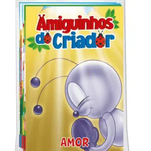 Amiguinhos do Criador Livro Médio de Histórias (Pct com 08 temas diferentes)
