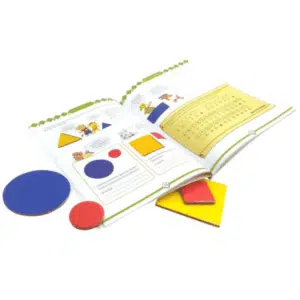 Blocos Lógicos : Com Matemática também se brinca - Livro + 48 Peças