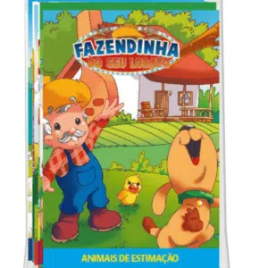 Fazendinha do Seu Lobato Livro Médio de Histórias (Pct com 08 temas diferentes)