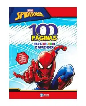 100 Páginas para Colorir Marvel - Homem Aranha