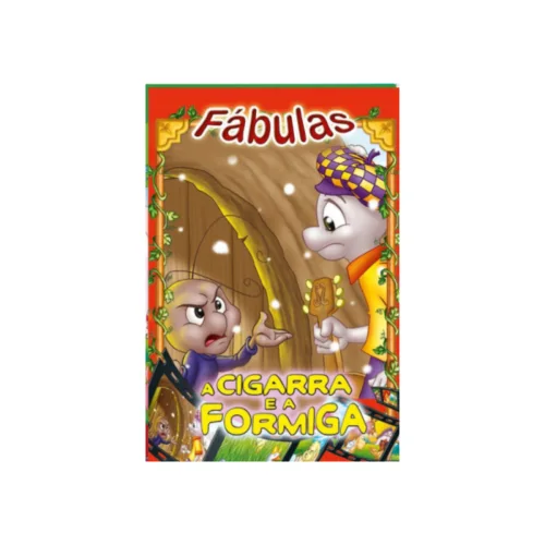 Fábulas Livros Médio de Histórias (Pct com 08 temas diferentes)