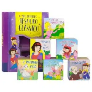 Livro Infantil Meu Primeiro Tesouro Clássico: Box com 6 und.