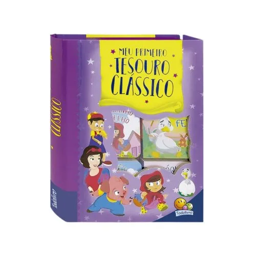 Livro Infantil Meu Primeiro Tesouro Clássico: Box com 6 und.