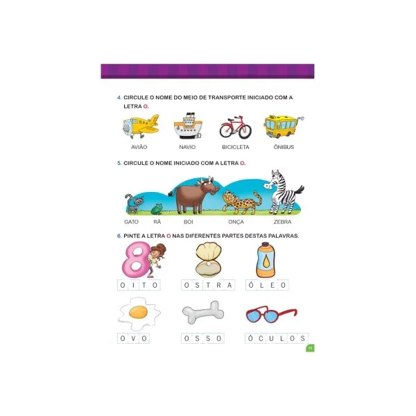 Cartilha de Alfabetização Caminho do Saber - Minha Primeira Cartilha de Alfabetização