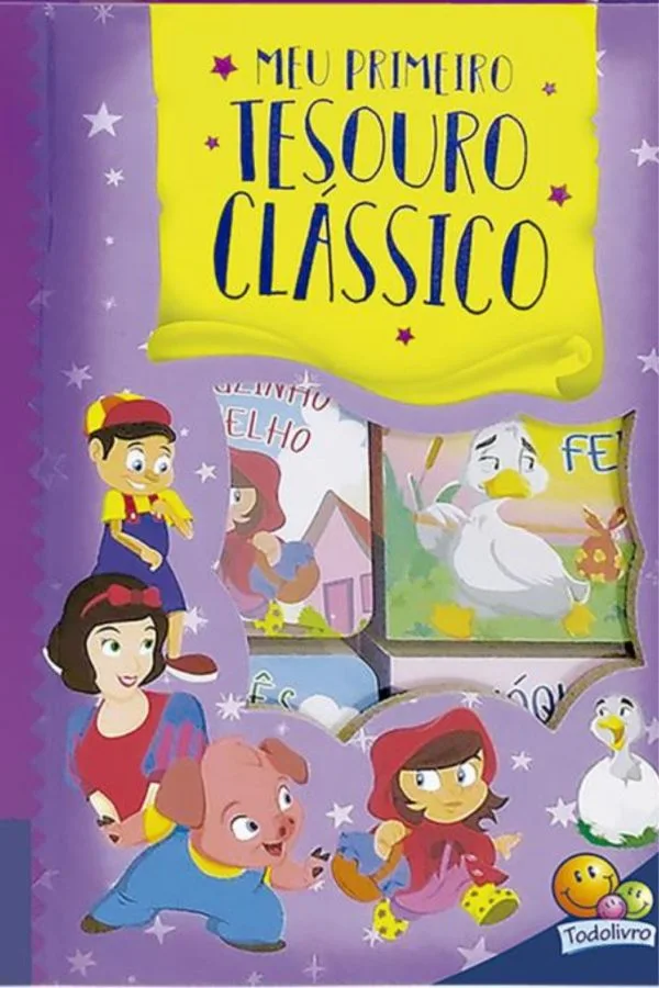 Livro Infantil Meu Primeiro Tesouro Clássico: Box com 6 und.