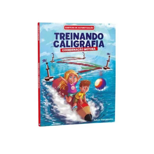 Cartilha de Alfabetização Treinando Caligrafia - Coordenação Motora