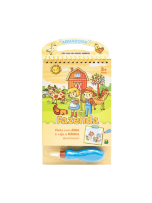 Livro de Colorir Aquabook: Fazenda