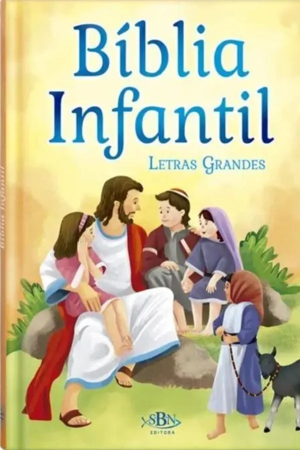 Bíblia Infantil Ilustrada Letras Grandes