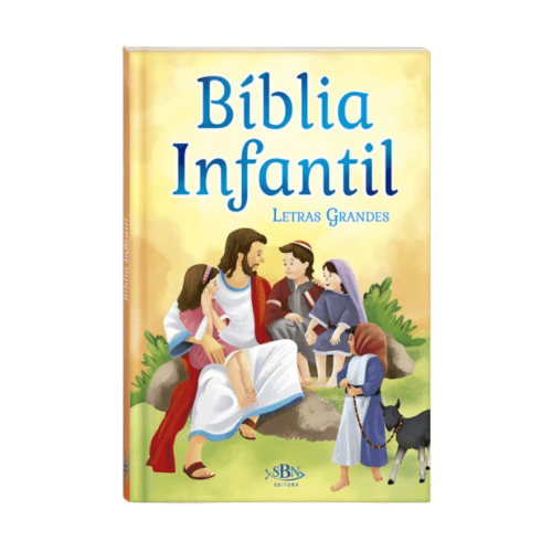 Bíblia Infantil Ilustrada Letras Grandes