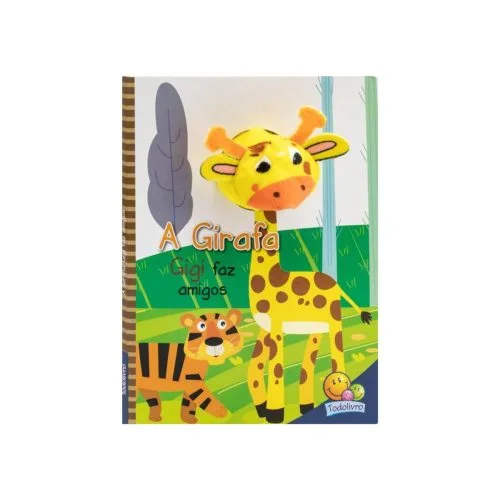 Livro Dedinhos Dedoches  - A Girafa Gigi faz amigos