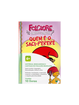 Folclore Em Contos e Cantos kit C/10 livros