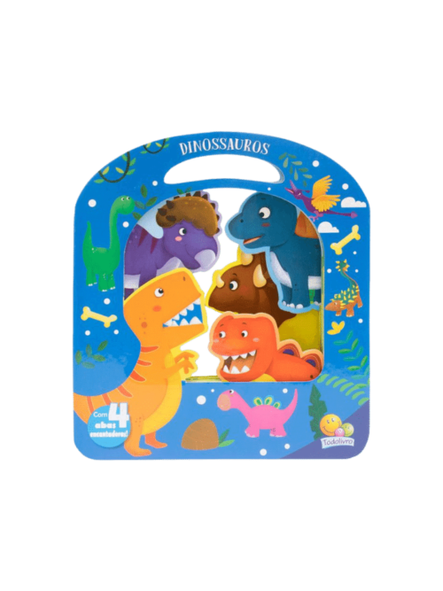 Livro Cartonado Leve-me junto com você! Dinossauros