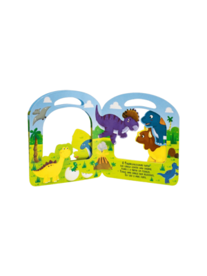 Livro Cartonado Leve-me junto com você! Dinossauros