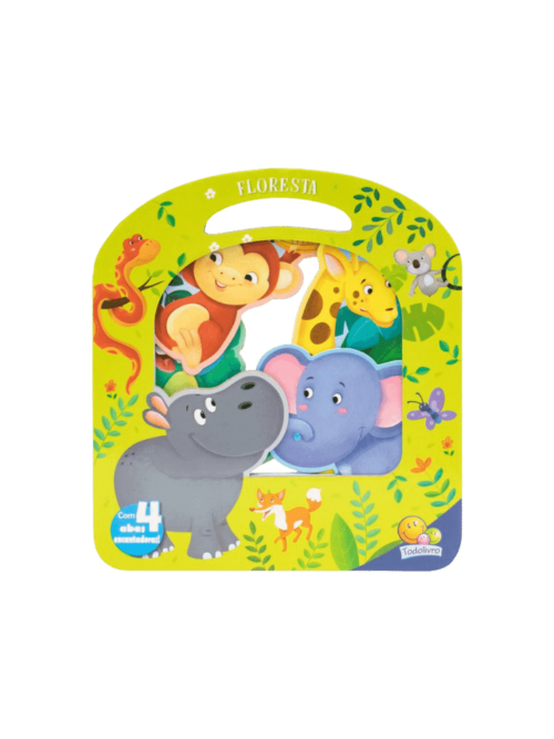 Livro Cartonado Leve-me junto com você! Floresta