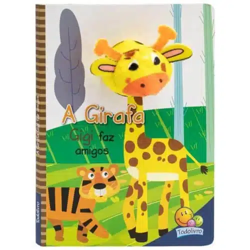 livro dedinhos dedoches girafa gigi