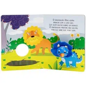 Livro Dedinhos Dedoches: O Dinossauro Deni faz amigos