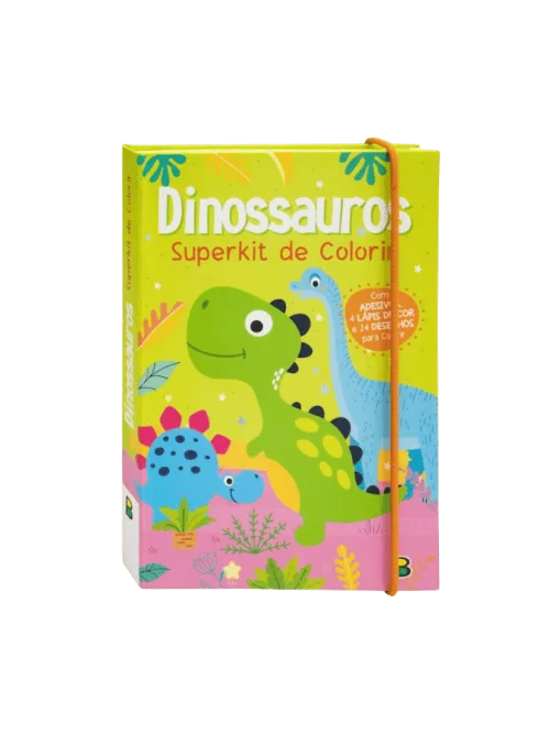 Livros Para Colorir Superkit: Dinossauros