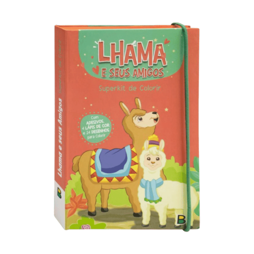 Livros Para Colorir Superkit: Lhama E Seus Amigos