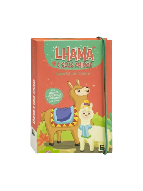 Livros Para Colorir Superkit: Lhama E Seus Amigos