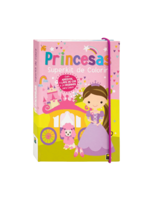 Livros Para Colorir Superkit: Princesas