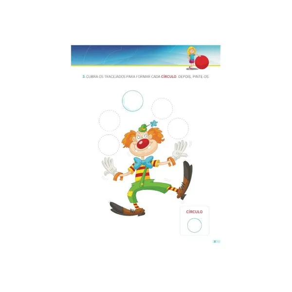 Cartilha de Alfabetização Caminho do Saber Matemática - Aprendendo Formas Geométricas