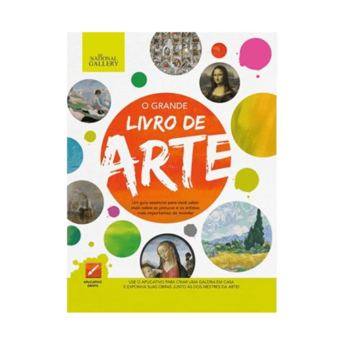 O grande livro de arte - Livro Almofadado