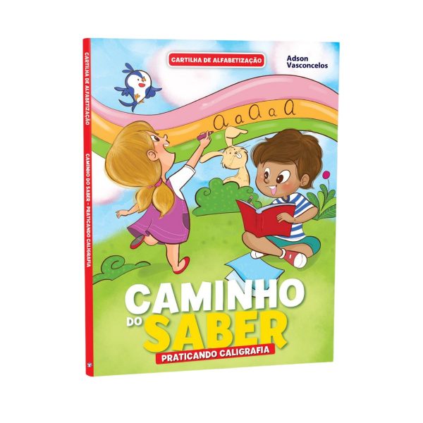 Livro Infantil - Cartilha de Alfabetização Caminho do Saber - Praticando a Caligrafia - Imagem 2