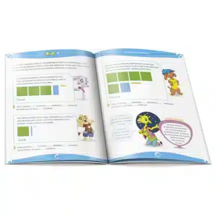 Material Dourado Com Livro de atividades