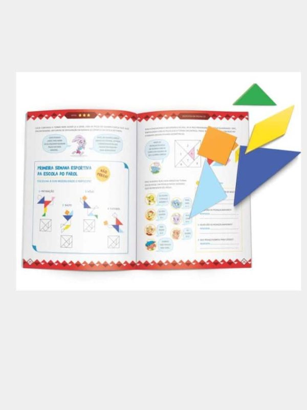 Tangram Com Livro de Exercícios - Imagem 2