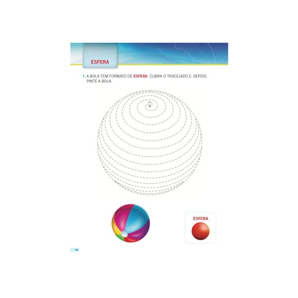 Cartilha de Alfabetização Caminho do Saber Matemática - Aprendendo Formas Geométricas - Imagem 4
