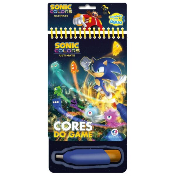 Aquabook Sonic – Cores do Game – Ciranda Cultural