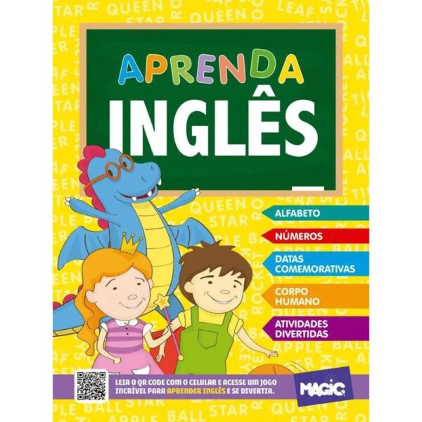 Cartilha Aprenda Inglês - Magic Kids