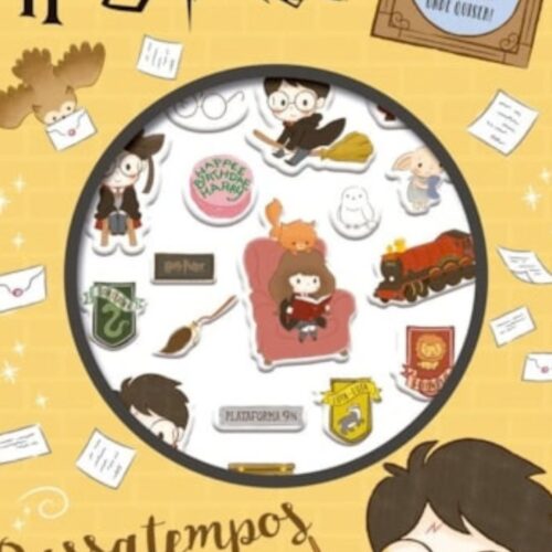 Livro de Adesivos Harry Potter - Passatempos Fantásticos